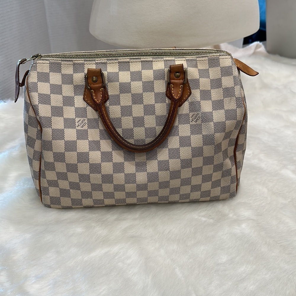 Authentic LV Damier speedy 30